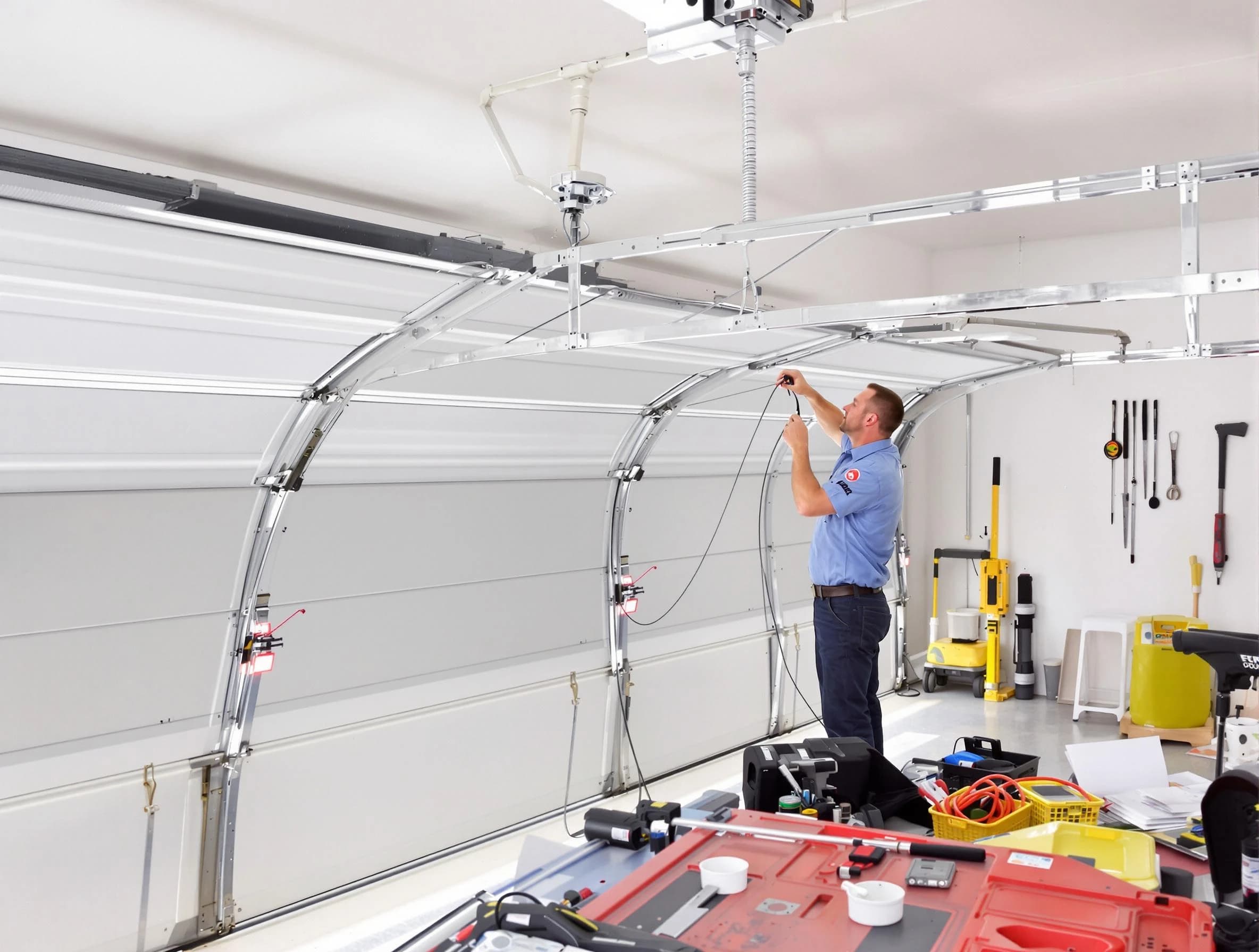 Garage door cable repair service by Monsey Garage Door Repair in Monsey