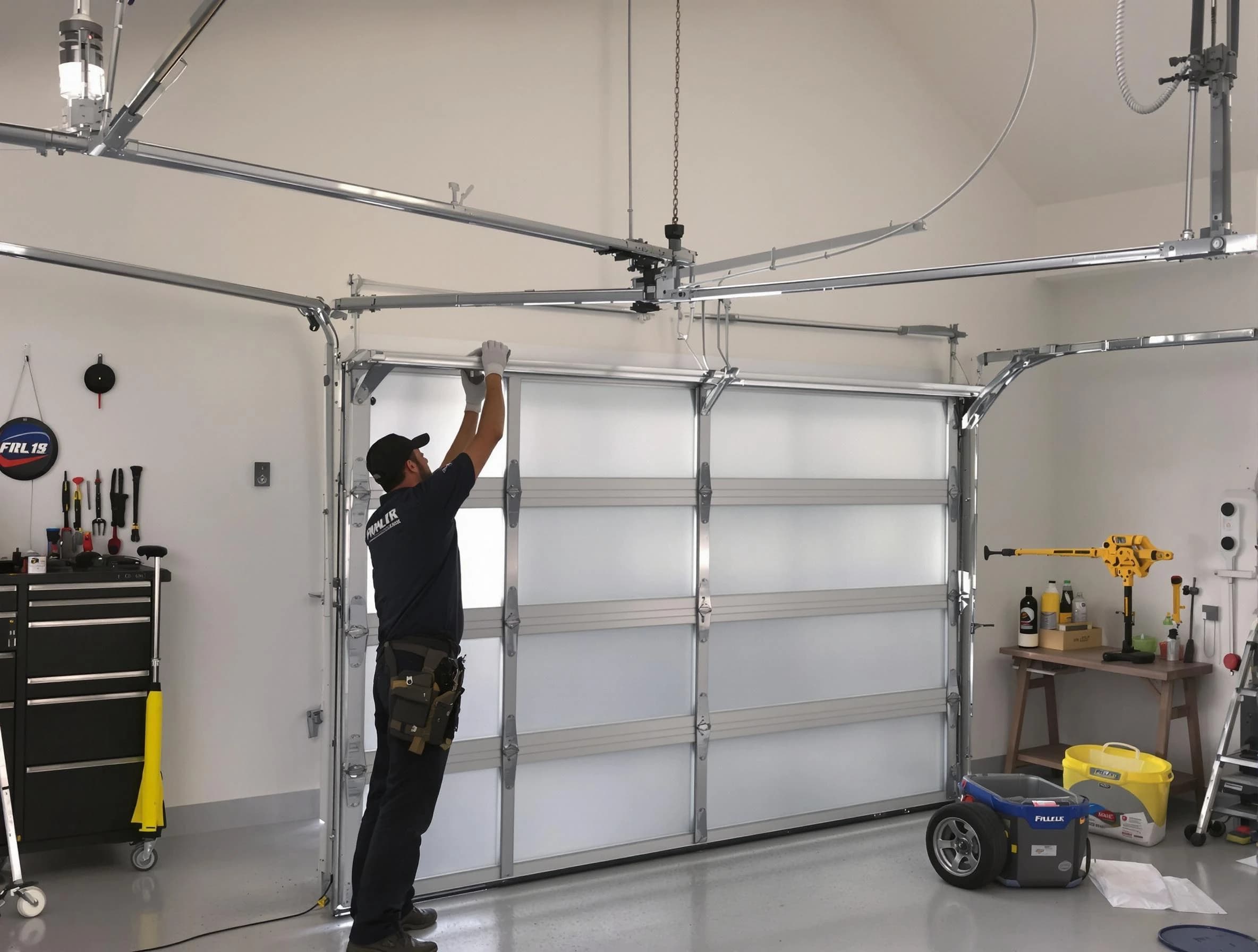 Monsey Garage Door Repair certified team performing precision garage door installation in Monsey