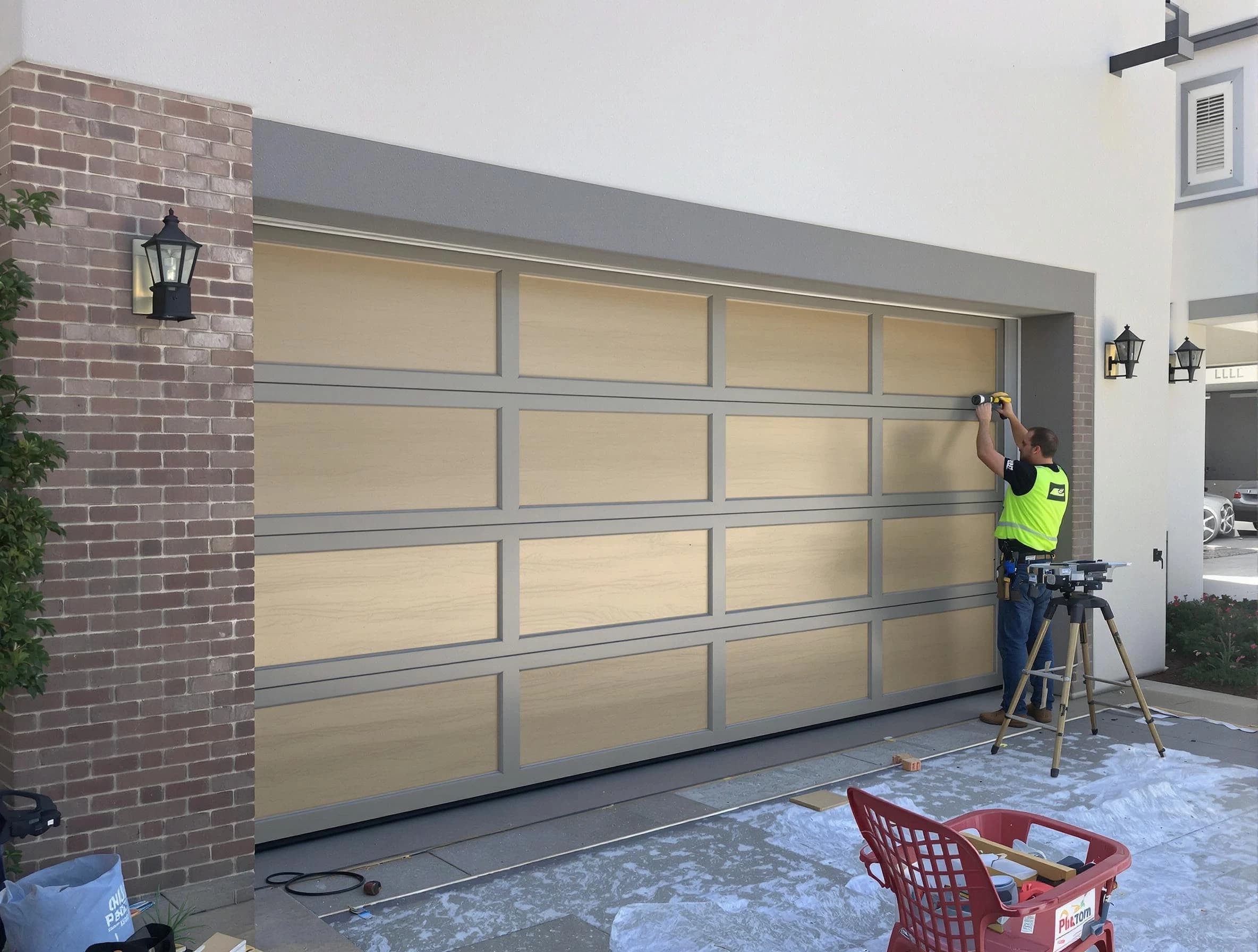 Garage door replacement service by Monsey Garage Door Repair in Monsey
