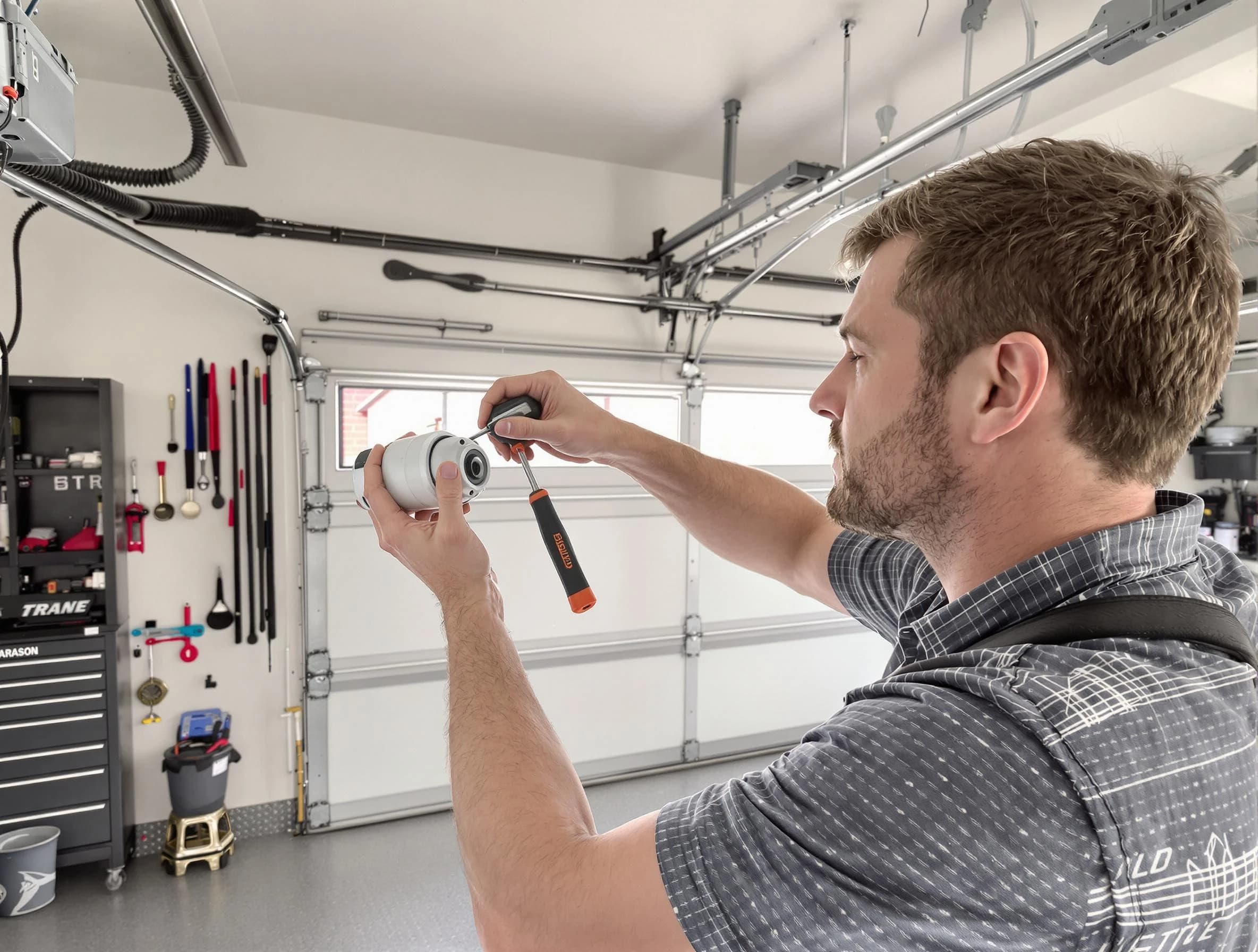 Garage door opener repair service by Monsey Garage Door Repair in Monsey