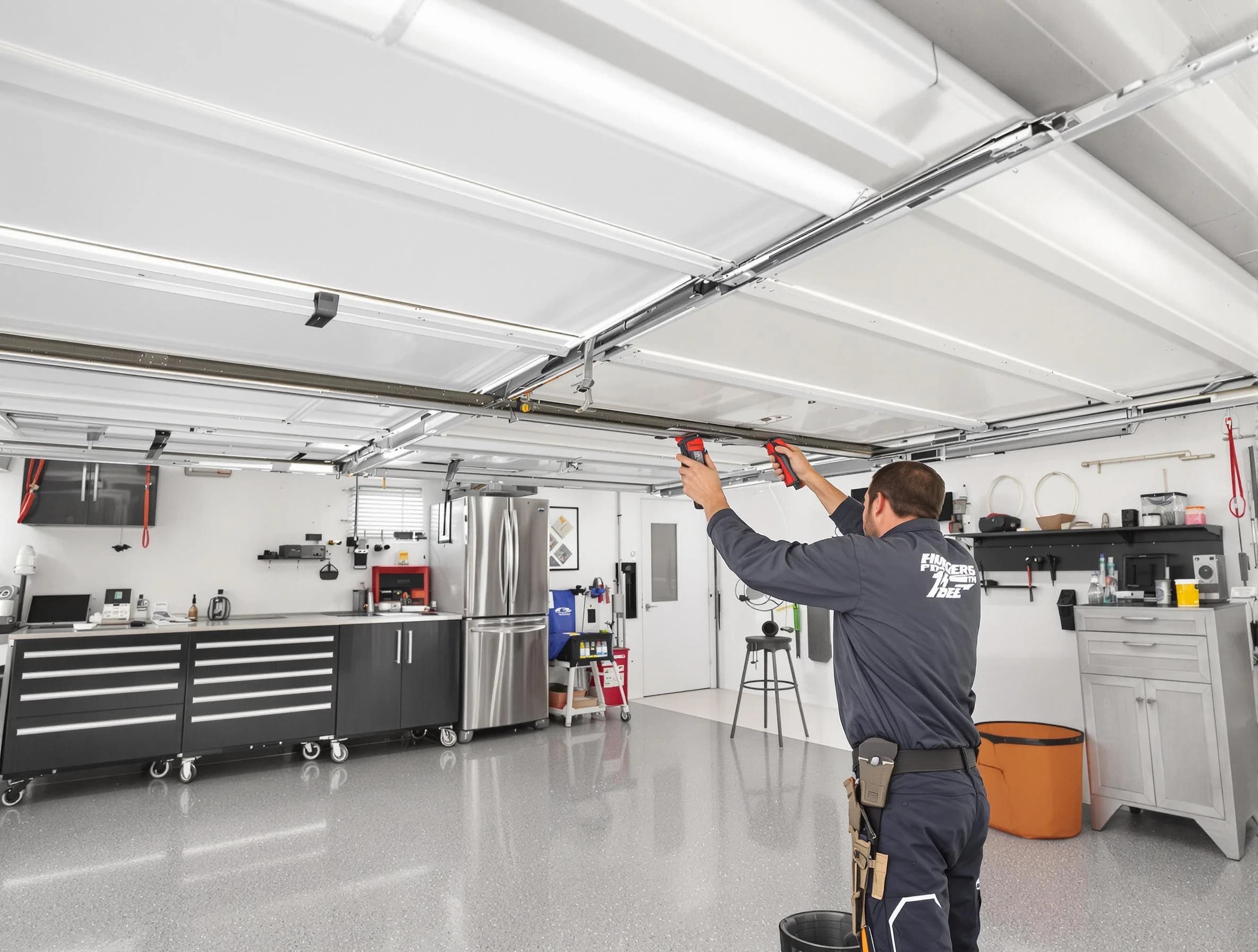 Overhead garage door repair service by Monsey Garage Door Repair in Monsey