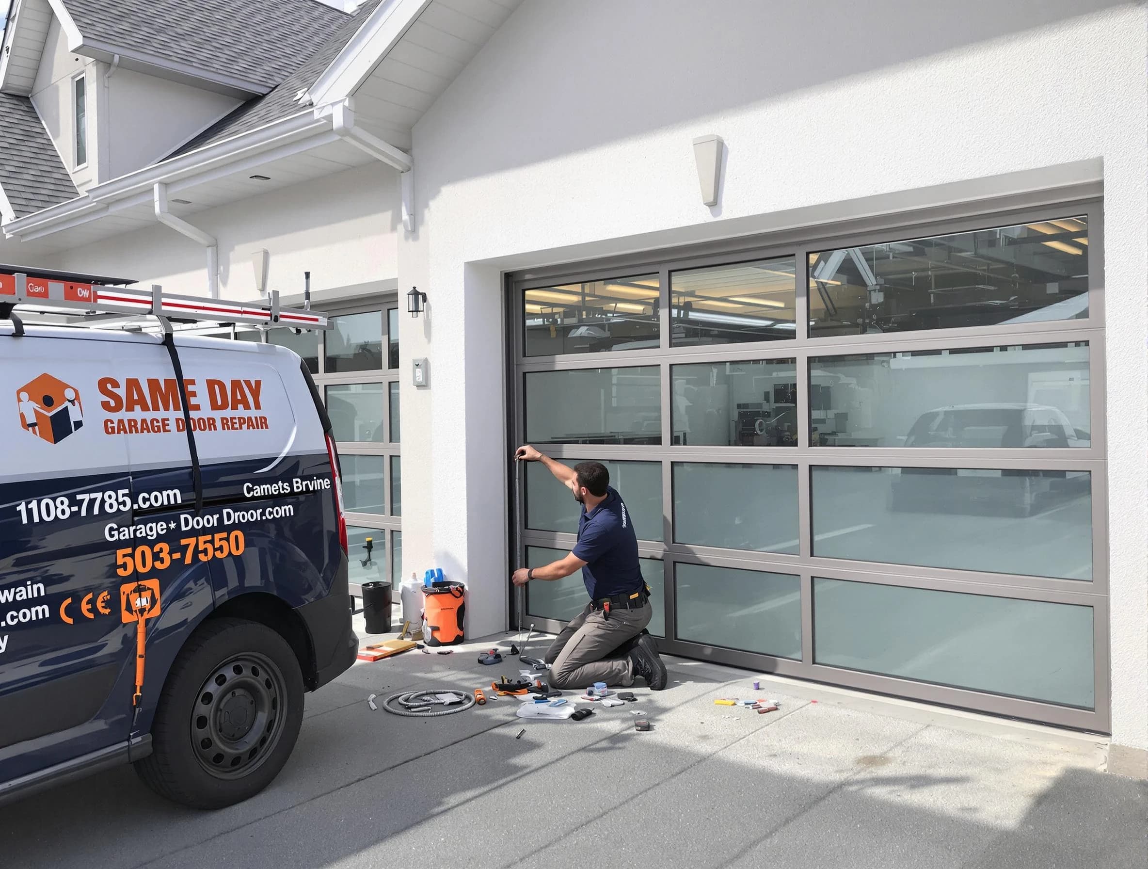 Same-day garage door repair service by Monsey Garage Door Repair in Monsey