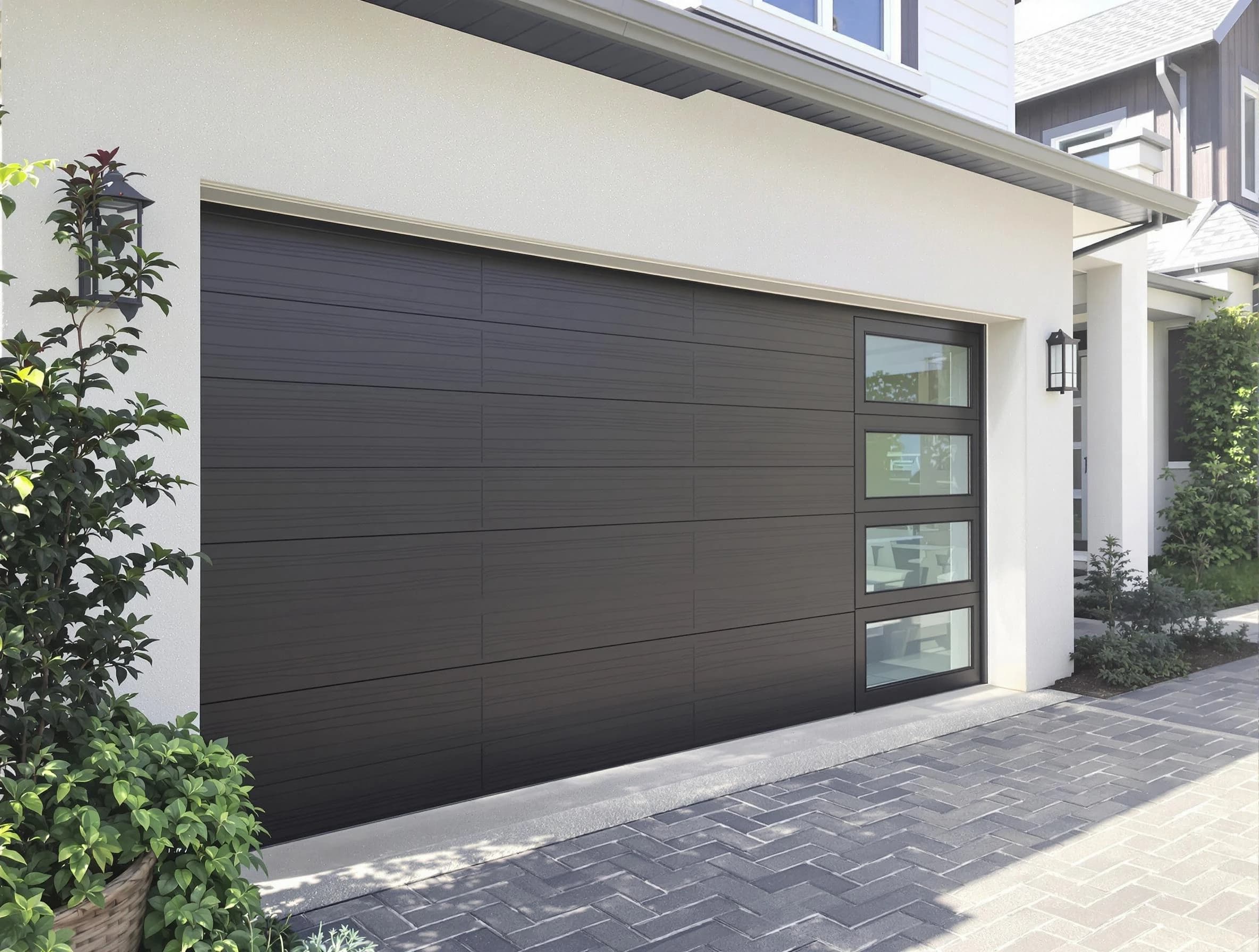 Custom garage door installation by Monsey Garage Door Repair in Monsey