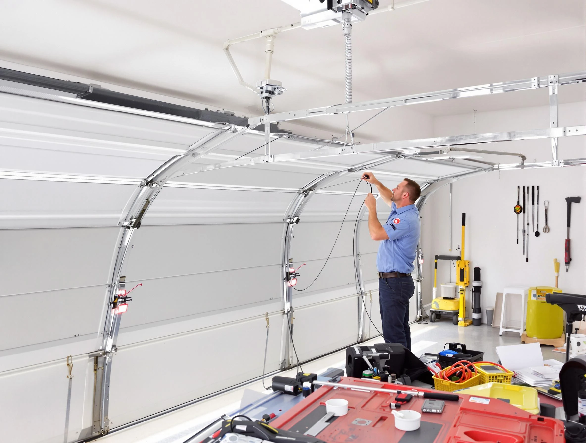 Garage door cable repair service by Monsey Garage Door Repair in Monsey