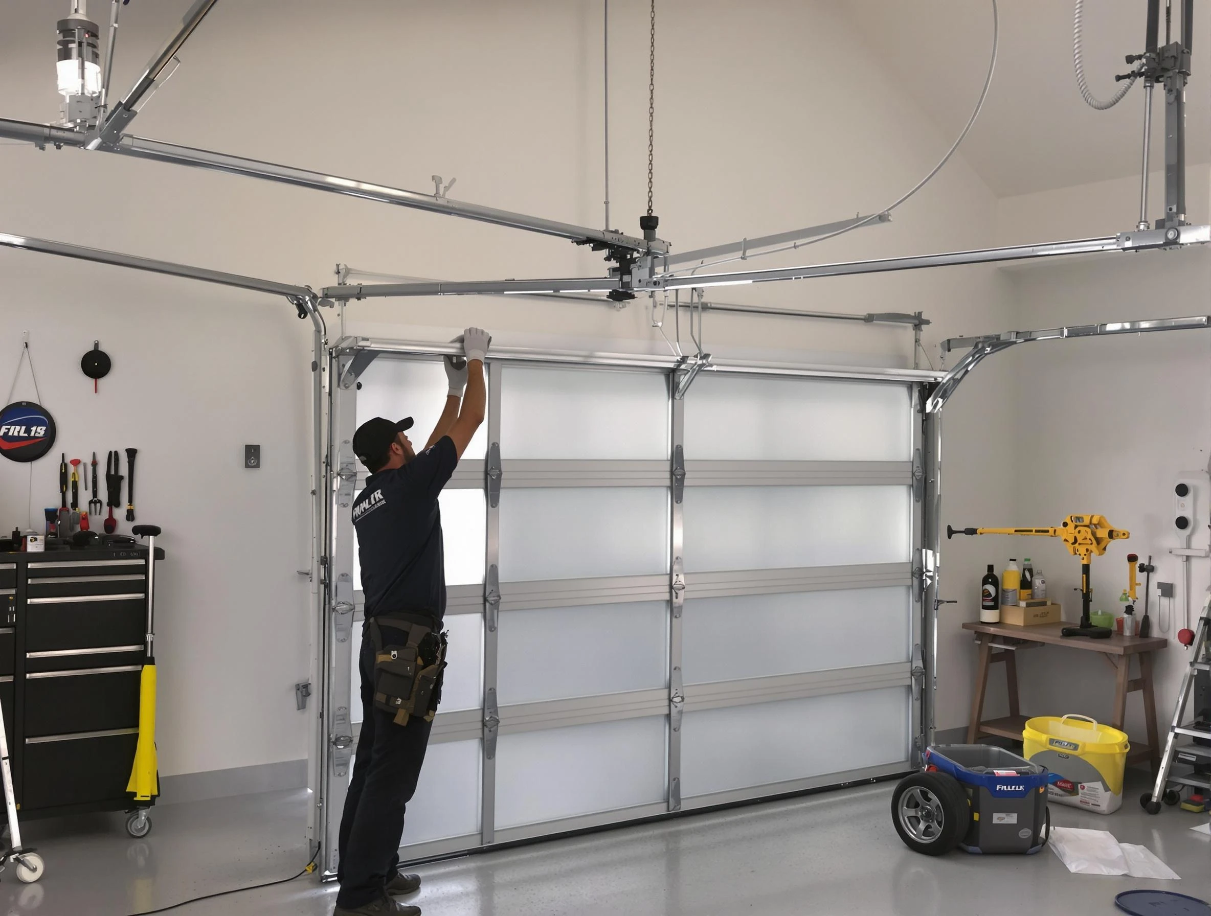 Monsey Garage Door Repair certified team performing precision garage door installation in Monsey