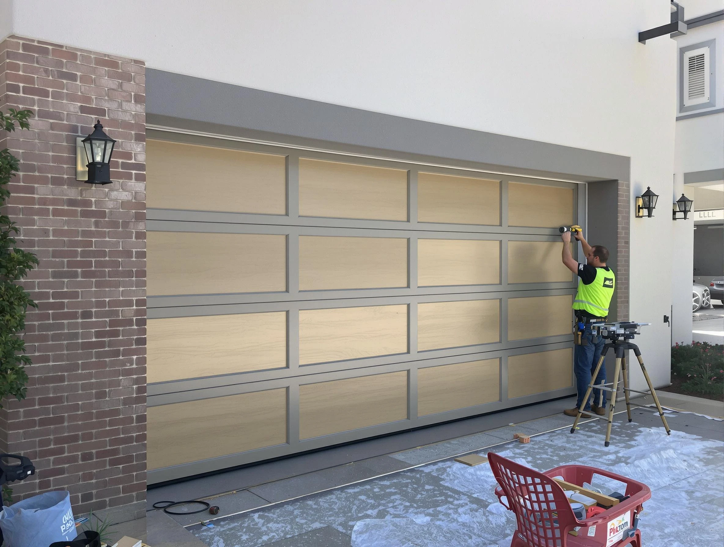 Garage door replacement service by Monsey Garage Door Repair in Monsey