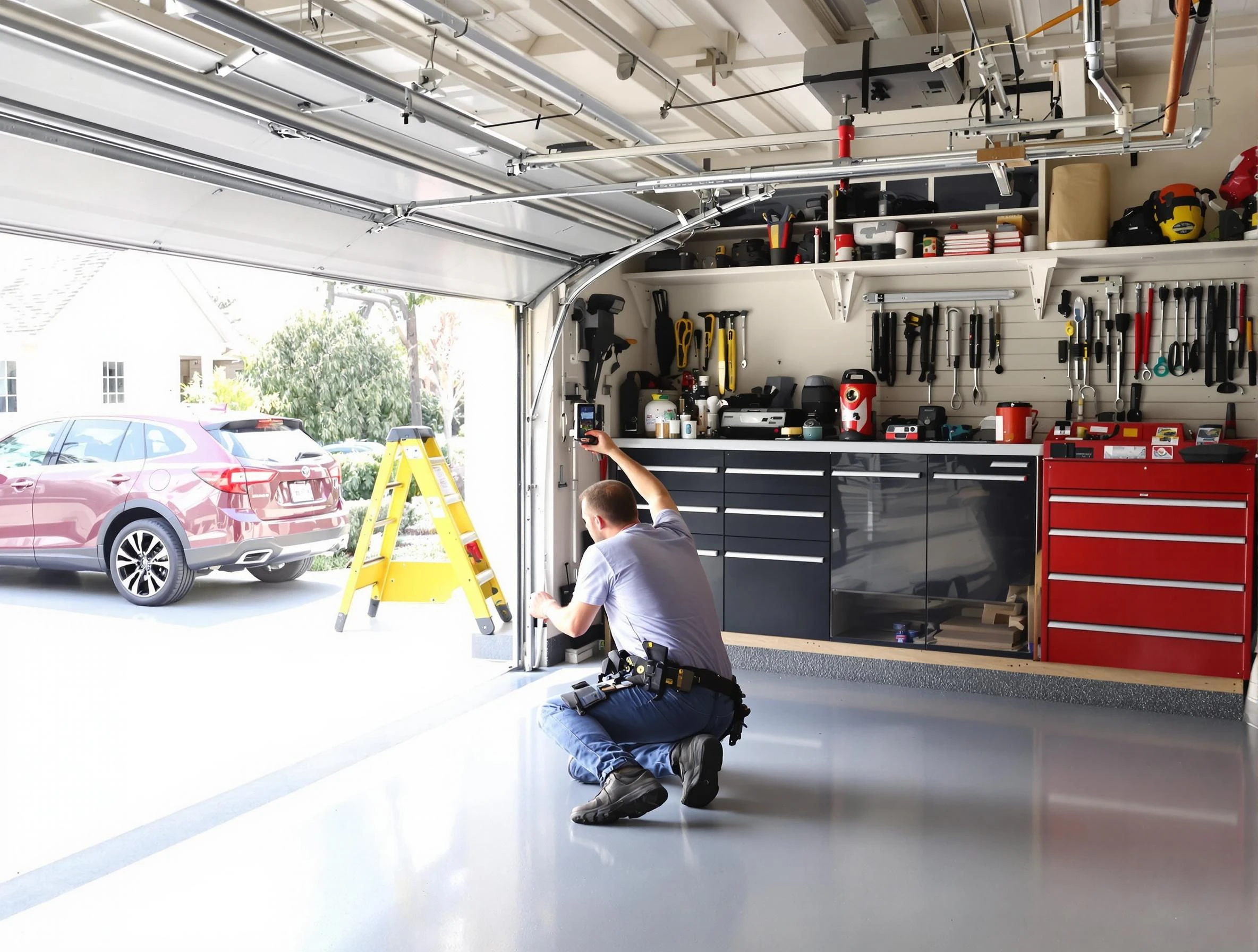 Local garage door repair service by Monsey Garage Door Repair in Monsey